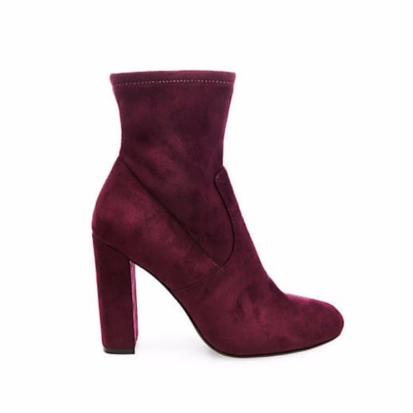 suede ankle booties steve madden