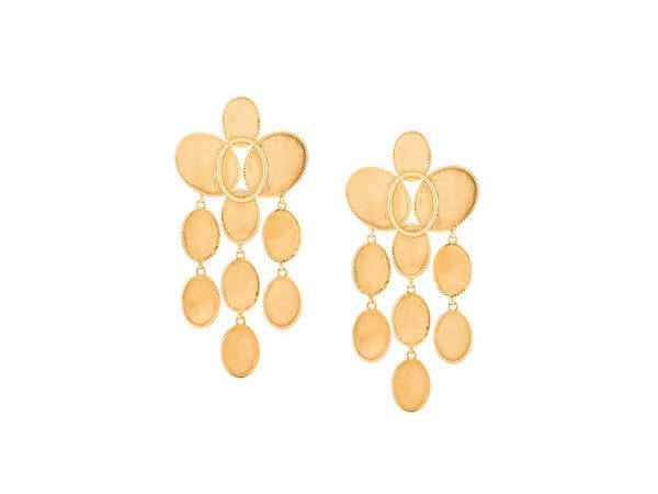 CELINE gold earrings